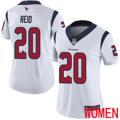 Houston Texans Limited White Women Justin Reid Road Jersey NFL Football 20 Vapor Untouchable
